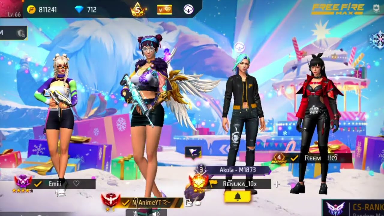 Ye Kya Bol Diya... 😂 Funny girl video free fire