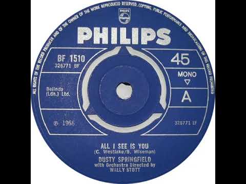 UK New Entry 1966 (287) Dusty Springfield - All I See Is You