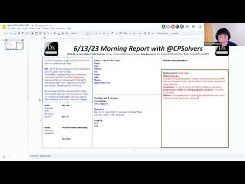 June 13, 2023 VMR with Alec & Austin - abdominal pain