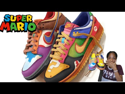 SUPER MARIO DUNKS LOW + dhgate  is showing out 🔥🔥🛑