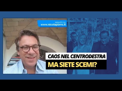 Caos nel centrodestra: ma siete scemi? -  Zuppa di Porro 19 ott 2022