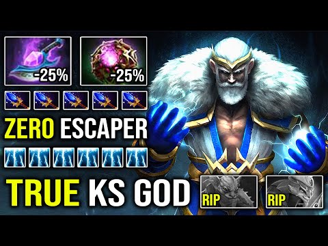 NO ESCAPE FROM HEAVEN Truly KS God Zeus 100% Burst Down Annoying BH in 2s with 55k Magic DMG DotA 2