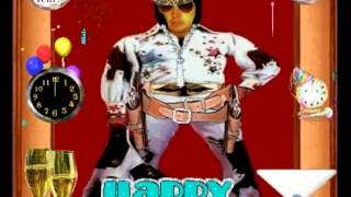 657YY     HAPPY BIRTHDAY JESUS, NOT ELVIS, ( BURL   IVES ,REBA MCENTIRE, AND ALABAMA ).wmv