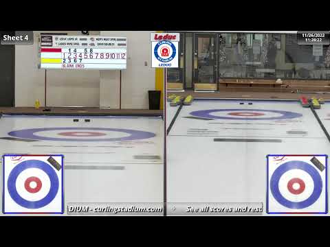 Walczak/Augustyniak vs. Fellman/Kovalchuk - Draw 3 - Curling Stadium Alberta Curling Series Doubles