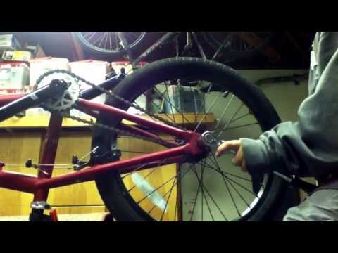 How to tighten your chain on a BMX