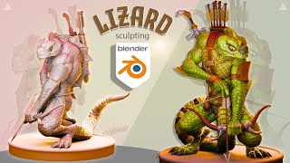 Lizard Character Sculpting Course video thumbnail