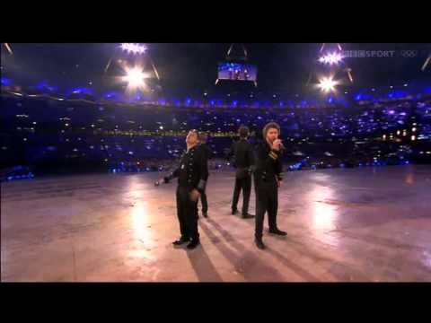 London Olympic Closing Ceremony | Take That 'Rule The World' feat. Urban Voices Collective
