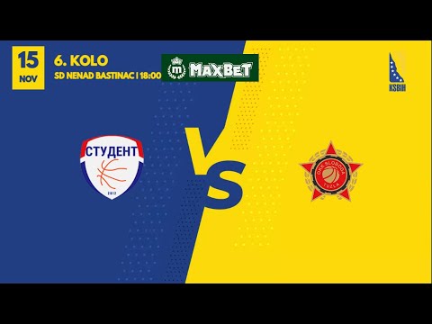 KK Student m:tel - OKK Sloboda Energoinvest | 6. kolo | MAXBET LIGA | KSBIH | 2025/2026