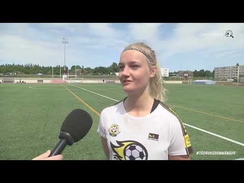 JK Tabasalu - Põlva FC Lootos l NML 9. voor l Kärt Hüdsi intervjuu