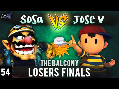 PM @ the Balcony 54 - Losers Finals ft. R3 |Sosa (Wario) VS Jose V (Ness)