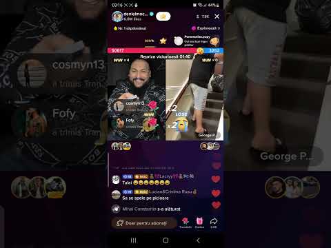 George Pian face show Dani Mocanu are telecomanda cu 10 butoane