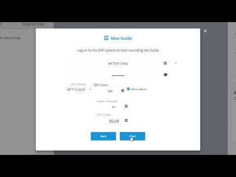 OnScreen for SAP How-To Create Guide - ME21N