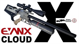 Evanix CLOUD Ultra PLUS (2026 Veradium Air) New X-Valve (Semi-Auto .30 caliber) PCP Air Rifle