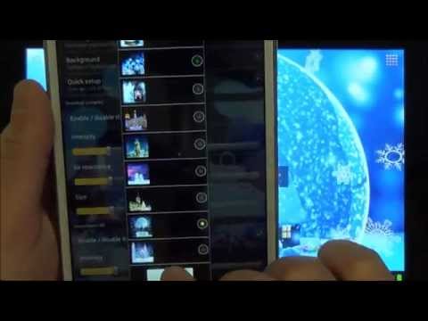 Winter Night Live Wallpaper Video