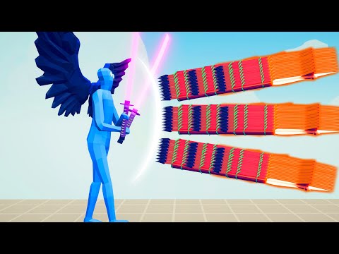 DEFLECT GOD vs SUPER RANGED UNITS - TABS Totally Accurate Battle Simulator