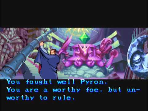 Night Warriors Darkstalkers' Revenge - Demitri Ending
