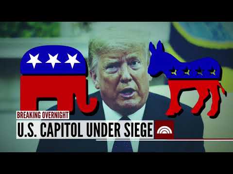 Today Show 1/7/21 Intro - U.S. Capitol Under Siege