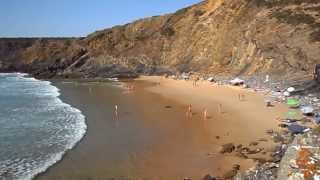 preview picture of video 'Praia naturista Adegas Odeceixe Algarve'