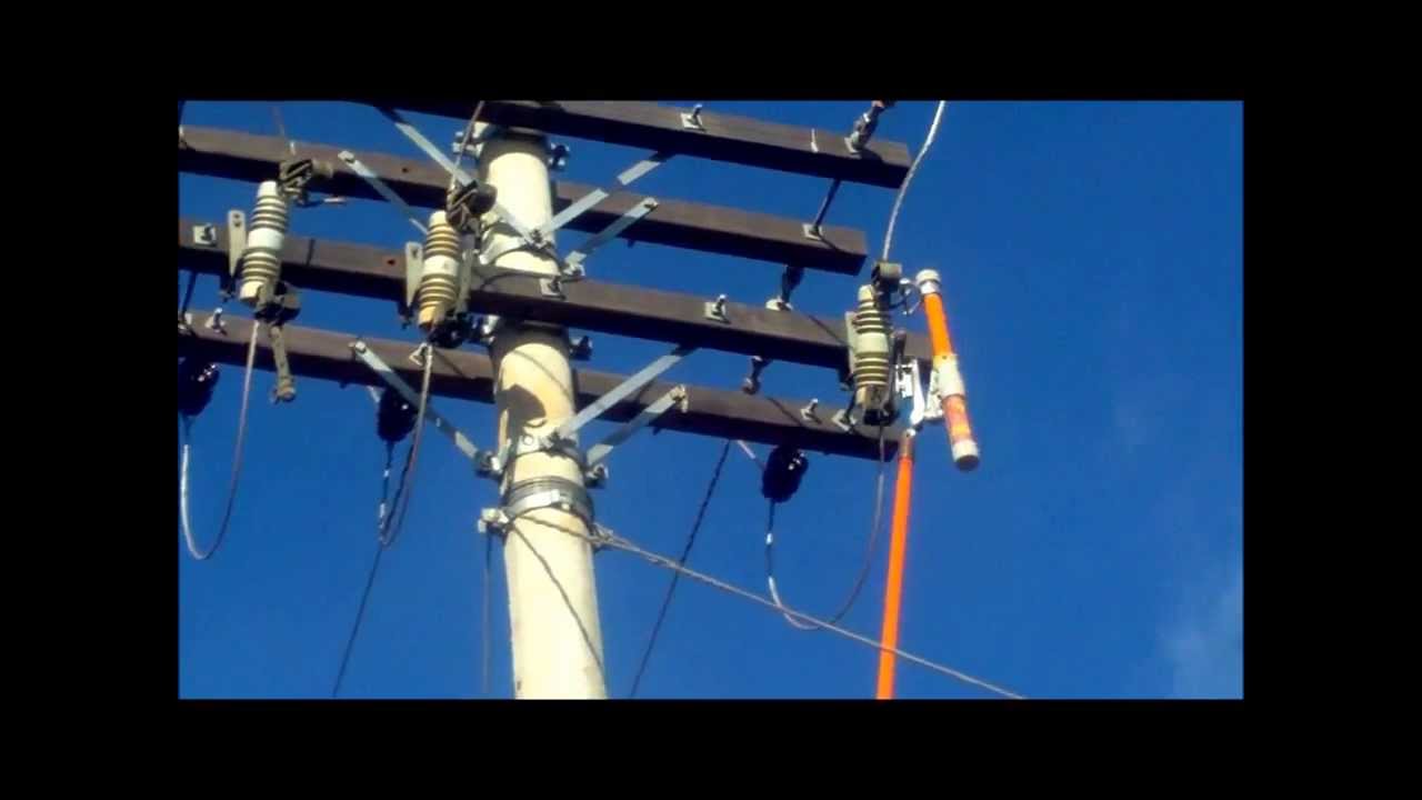 REDE PRIMARIA 13.8 KV ABERTURA DE CHAVE COM CARGA COM DISPOSITIVO LOAD BUSTER  PARTE 1