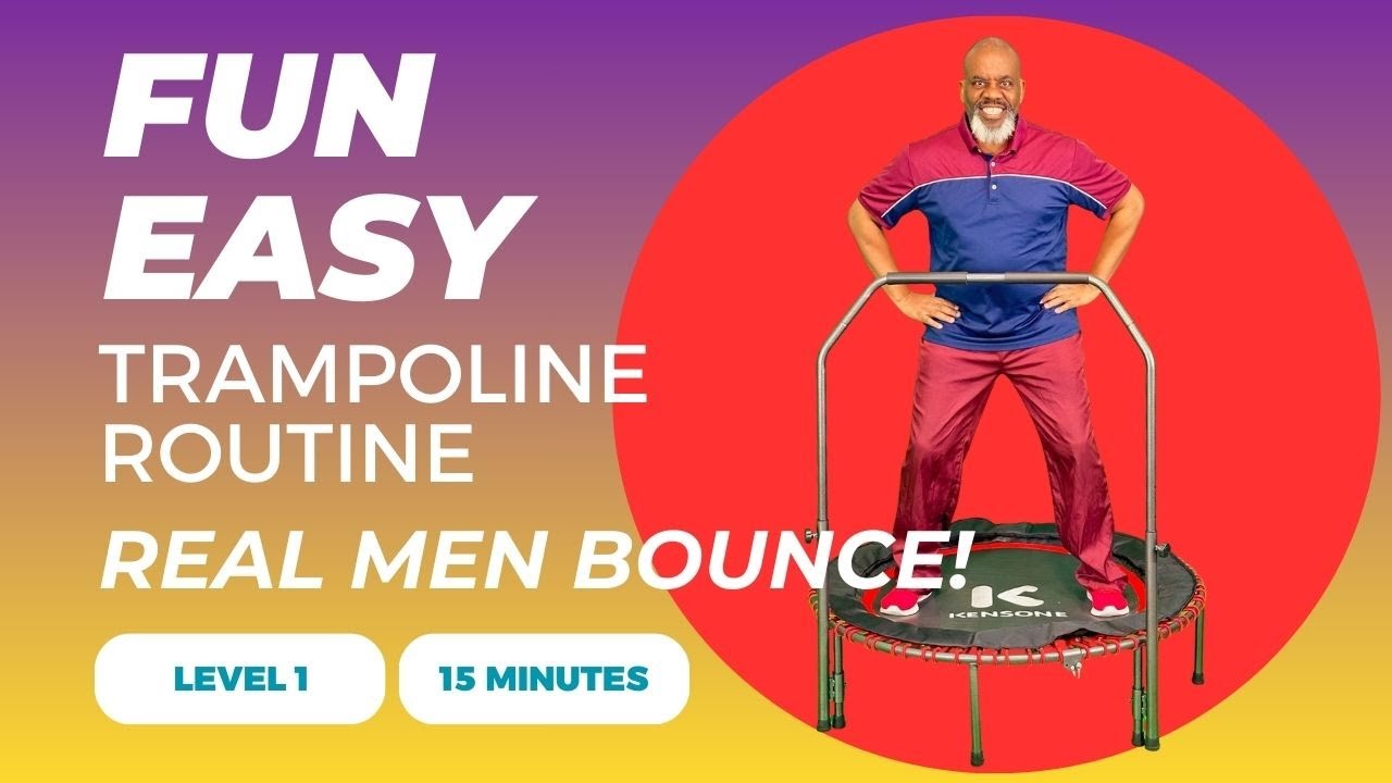 Mini trampoline amusant et facile pour le fitness et le rebond | Améliorez votre santé cardiaque