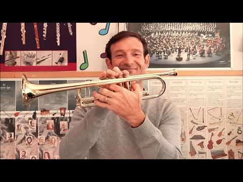 Présentation de la trompette par Nicolas.