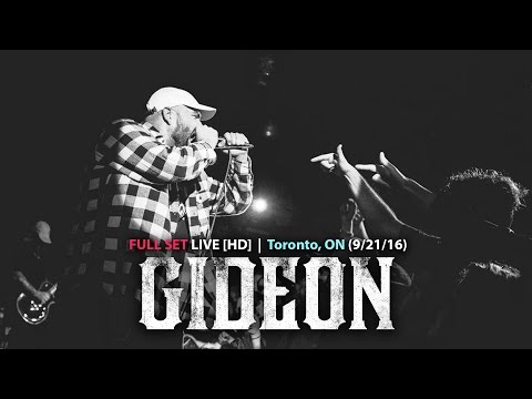 Gideon - FULL SET LIVE [HD] - (Toronto, ON @ Hard Luck 09/21/16)