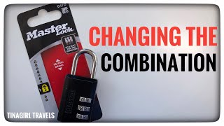 Changing the Combination on a Master Lock 647D