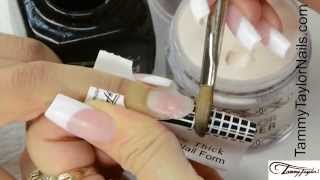 ♡ Tammy Taylor 4 Sculptured Nail Demos-Glitter-Color-Matte