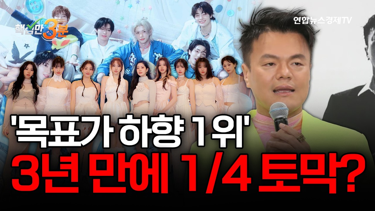 '목표가 하향 1위' 3년 만에 1/4 토막?⎜핵심만 3분