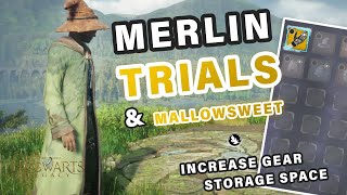 How to Solve Merlin Trials with Mallowsweet to Increase Gear Storage ► Hogwarts Legacy