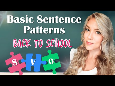 Basic Sentence Structure in English | 5 Simple Sentence Patterns