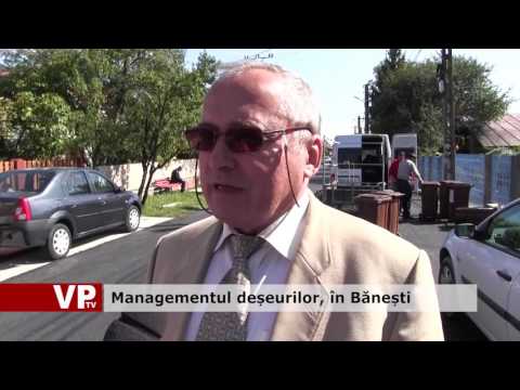 Managementul deșeurilor, în Bănești