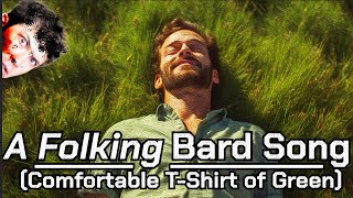 Folking Bard Song 🎻 (Comfortable T-Shirt of Green) [Drone Visualizer]