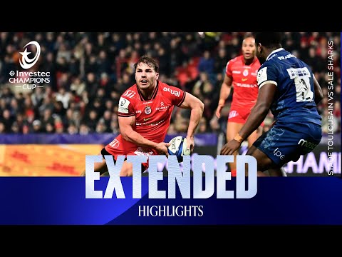 Incredible rugby! | Stade Toulousain v Sale Sharks | Investec Champions Cup Extended Highlights