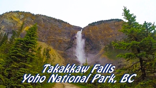 Getting Wet On Takakkaw Falls