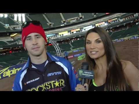 Supercross LIVE! 2012 - Behind the Scenes with Austin Stroupe in Phoenix