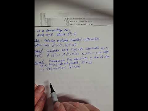 Inductie matematica. Inegalitati.