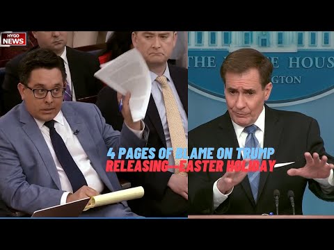 ‘There’s 4 Pages of Blame on Trump’, releasing report right up against the Easter holiday