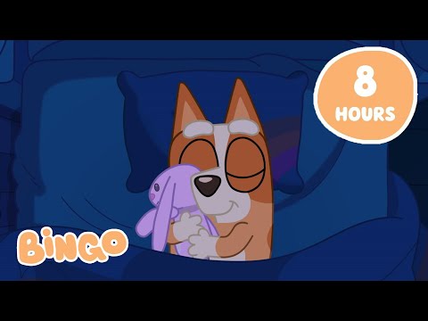 🔴LIVE: Wind-Down and Calm Moments with Bingo 💤 | 8 HOURS | Bingo