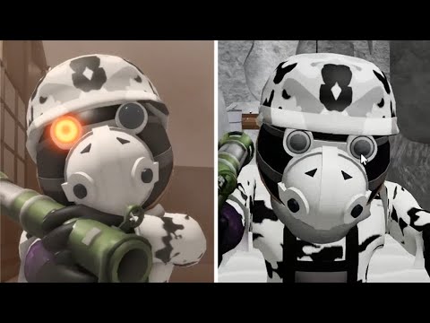 ROBLOX PIGGY 2 INFECTED DELTA VS NON INFECTED DELTA JUMPSCARE - Roblox Piggy 2 RP