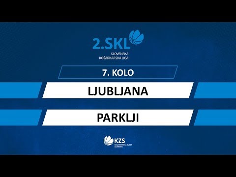 Ljubljana : Parklji - 7. kolo - 2. SKL za moške - Sezona 2019/2020 - 1/4