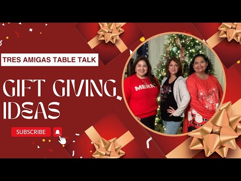 Tres Amigas Table Talk E9 - Holiday 🎄Favorite Gift Ideas 🎁| ​⁠ @YosheaLux​⁠ @DeeDee_Bean | Camochica