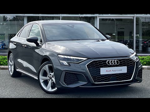 Approved Used Audi A3 Saloon S line 35 TFSI 150 PS S tronic | Preston Audi