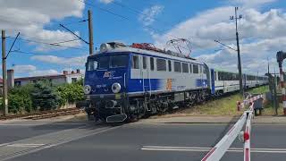 EP08-012 + IC 1624 KRASIŃSKI Białystok-Wrocław Gł w Krotoszynie 17.08.2025 4K