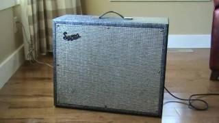 Video thumbnail for 1965 Supro Thunderbolt amp demo (telecaster, les paul) 2 by valco tone