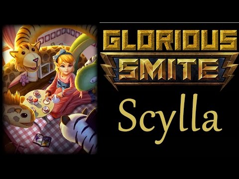 SMITE Scylla mid (scylla full damage build) ~ EPIC Game! scylla and her pet khumba carry hard!