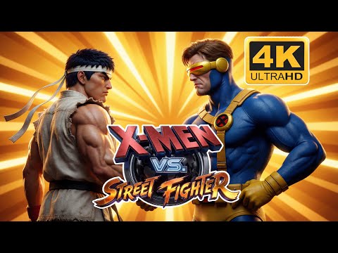 [4K] X-Men vs Street Fighter - All Characters and Stages AI Reimagined in REAL LIFE.