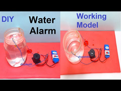 water level indicator alarm working model inspire science project diy howtofunda craftpiller
