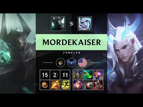 Mordekaiser Jungle vs Viego - NA Diamond Patch 25.17