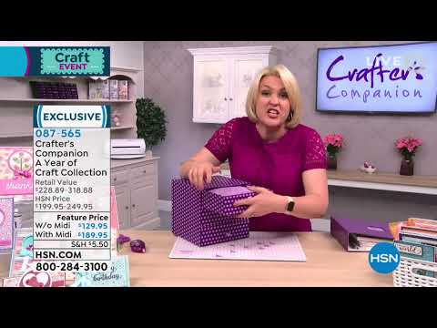 Crafter's Companion – Ein Jahr Handwerkskollektion